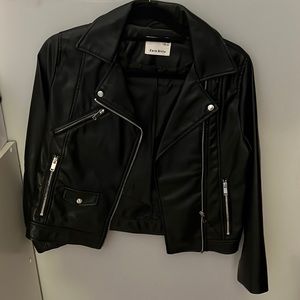 Zara pleather Jacket